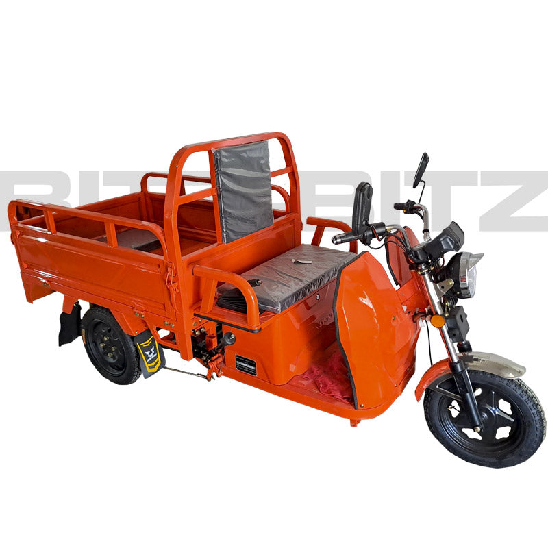 Triciclu electric de marfă model Bitz-Bitz Cargo S3-2 (fără cabină)