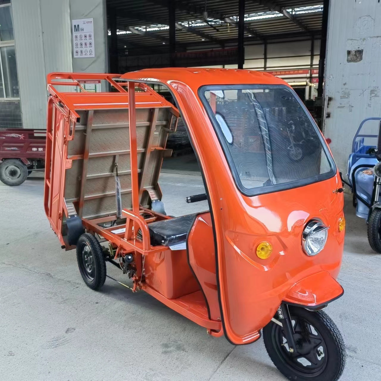 Triciclu electric de marfă model Bitz-Bitz Cargo S3