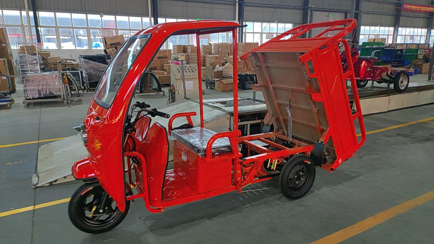Triciclu electric de marfă model Bitz-Bitz Cargo S3