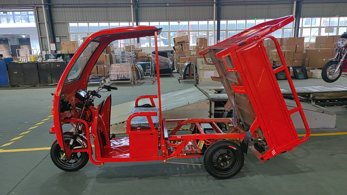 Triciclu electric de marfă model Bitz-Bitz Cargo S3