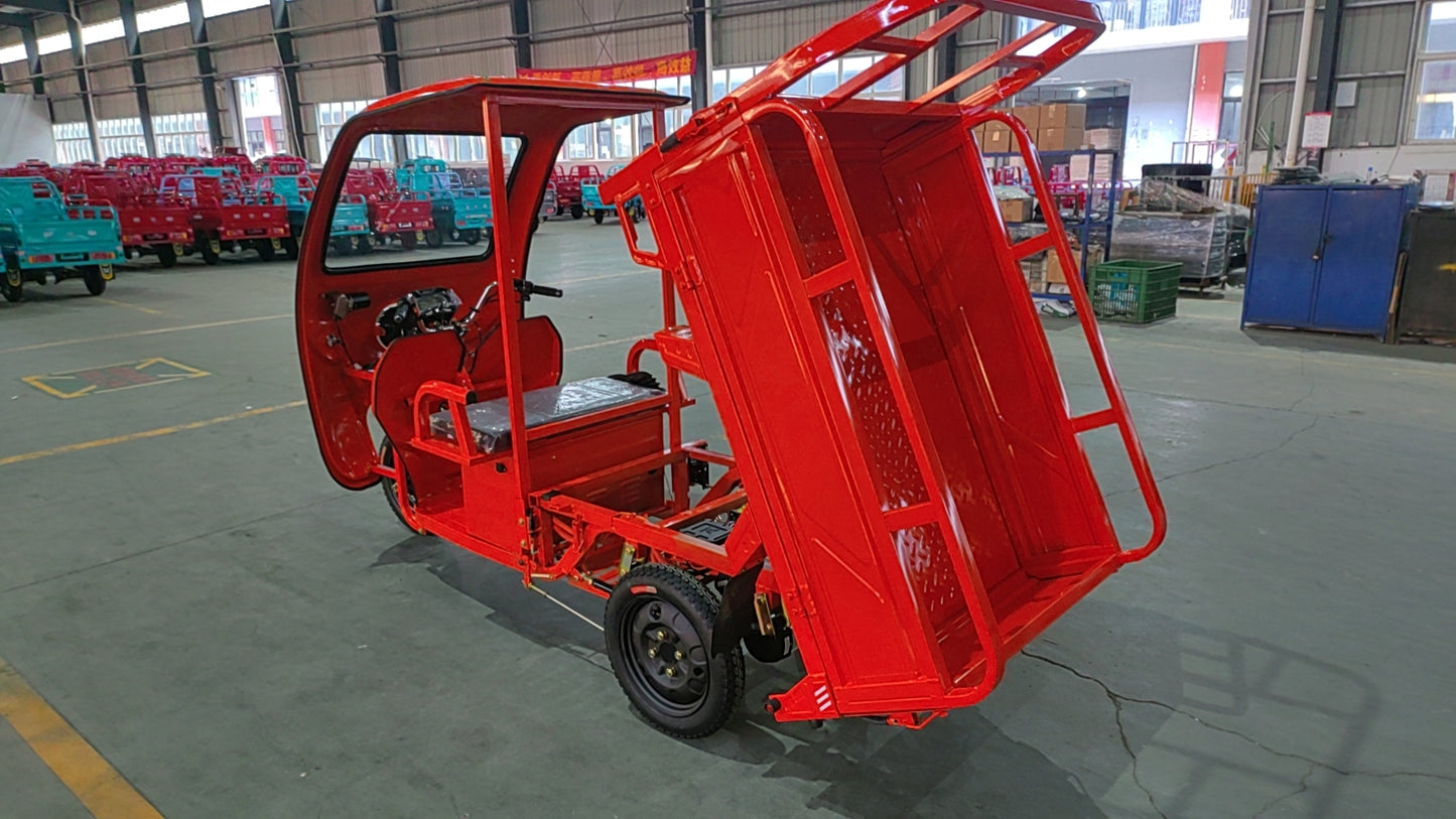 Triciclu electric de marfă model Bitz-Bitz Cargo S3